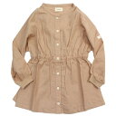 【子供服/ジュニア/アンディニー/undeny./キッズ/大人/女の子】 セール 【80%OFF】 ブラウスチュニック モカ(MC)