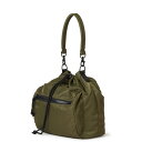 【New Era メンズ キャップ 帽子 ニューエラ】 2WAY DRAWSTRING POUCH NYLON TWL(3L) オリーブ