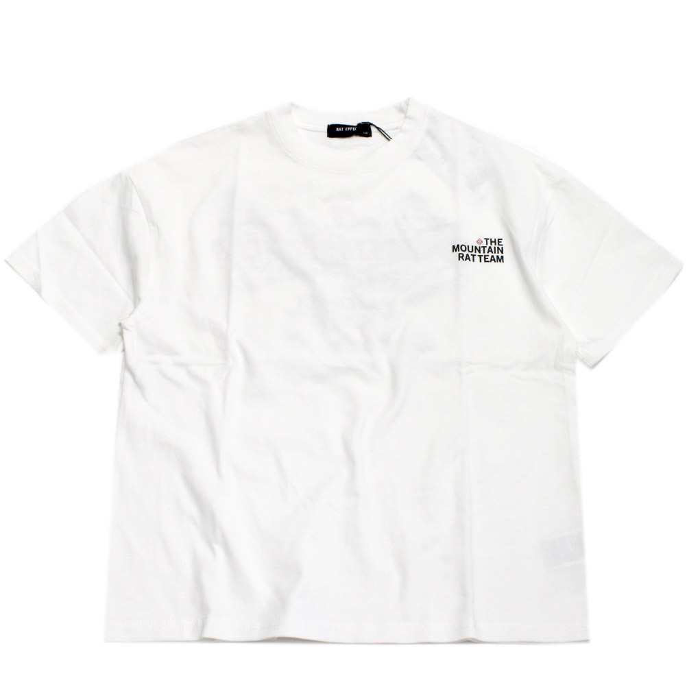 樂天商城 - 【RAT EFFECT ラットエフェクト 子供服 ジュニア】 RAT SHUTTER BIGTシャツ オフホワイト