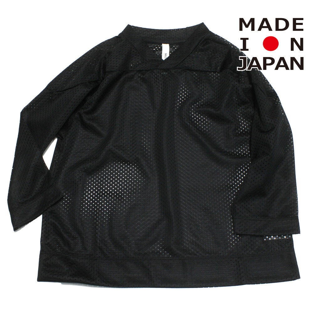 樂天商城 - 【MOUN TEN./MOUNTEN/マウンテン/子供服/ジュニア】 mesh football Tシャツ ブラック