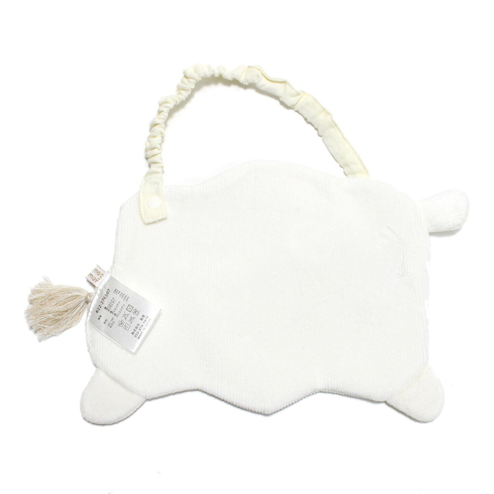 【mocmof/モクモフ/ベビー/出産祝い】 セール 【50%OFF】 ぬいぐるみスタイ ひつじ...