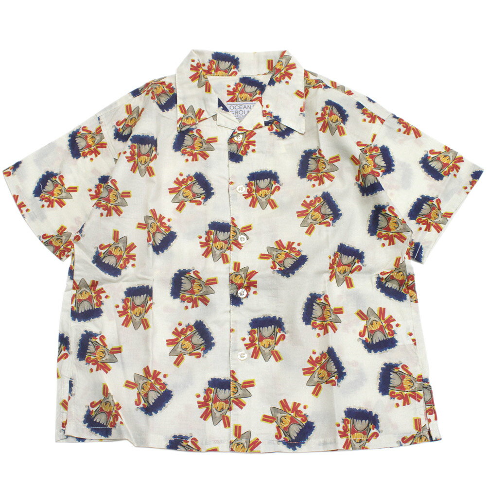 Rakuten - 【ocean＆ground/オーシャンアンドグラウンド/子供服/ベビー/キッズ/ジュニア】 サンフランシスコシティシャツ オフホワイト(OW)