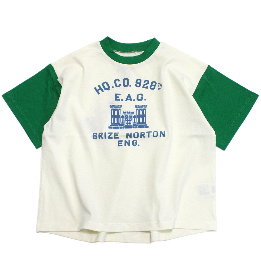 樂天商城 - 【ocean＆ground/オーシャンアンドグラウンド/子供服/ベビー/キッズ/ジュニア】 フロッキープリントTシャツ キナリ(KN)