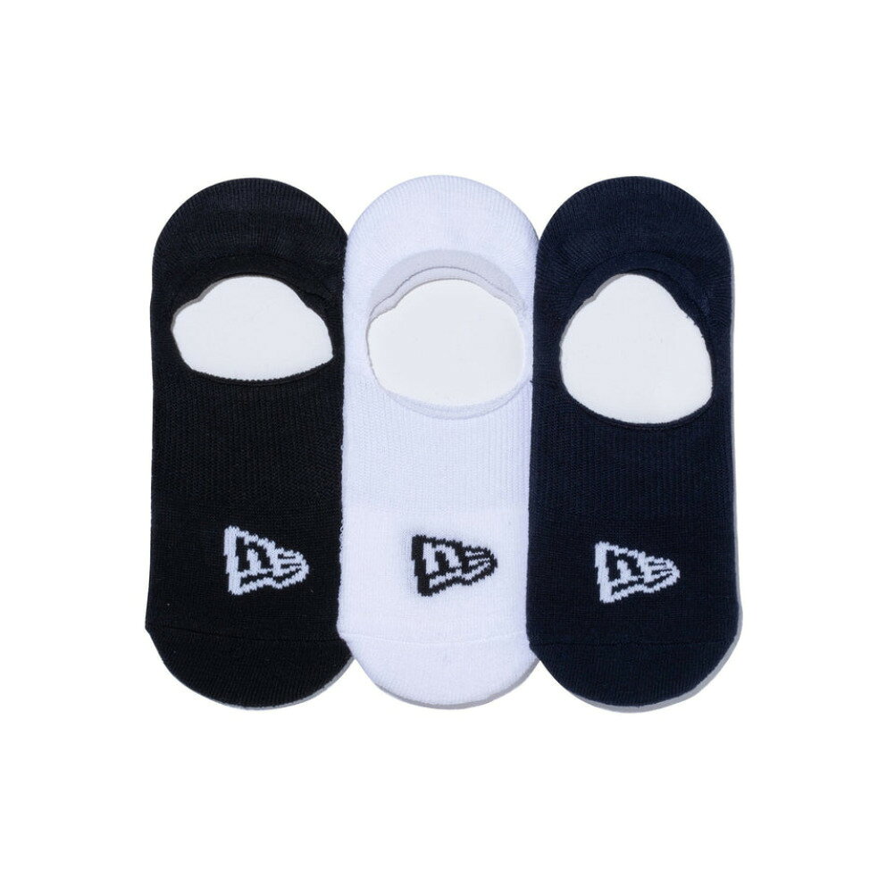 ��New Era ��� ����å� ˹�� �˥塼����� NO SHOW 3PAIRS SOCKS (MULTI) �ޥ��