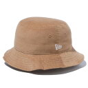 【New Era メンズ キャップ 帽子 ニューエラ】 MIC COR BUCKET HAT モカベージュ