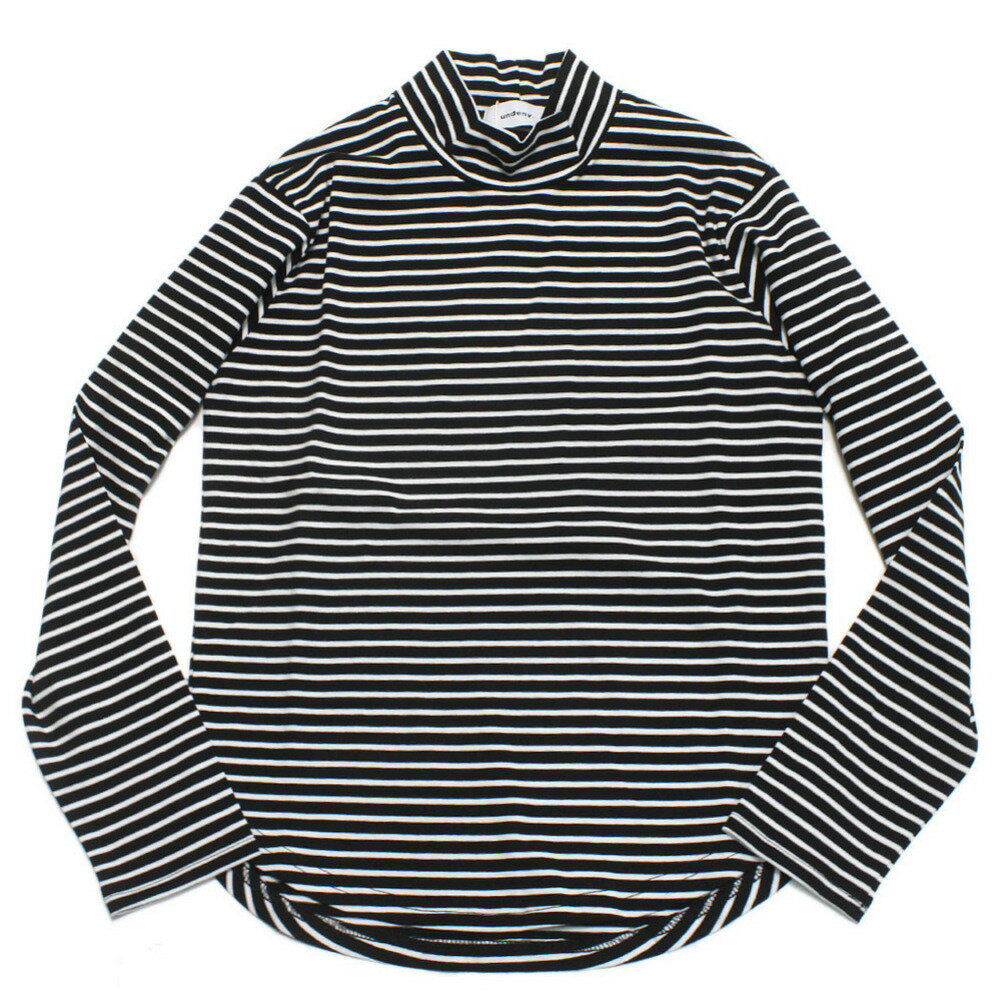 ボーダープチハイネックL/STシャ...