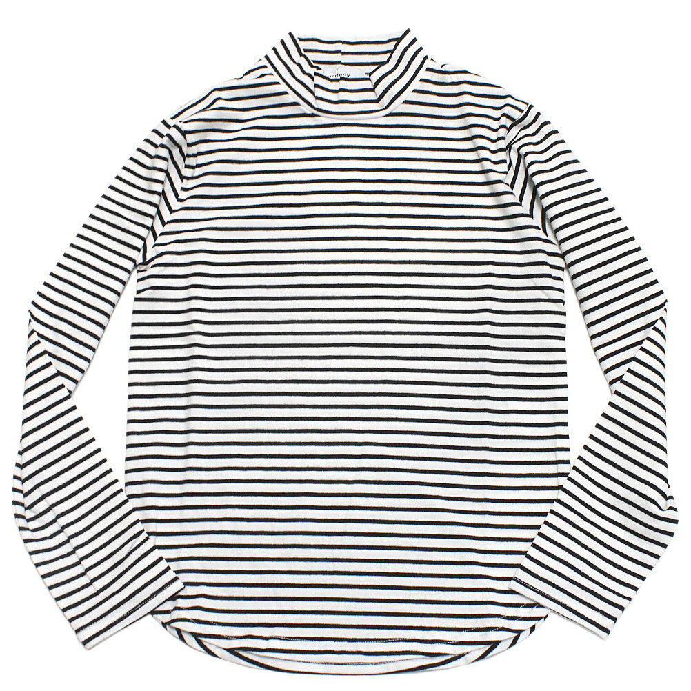 ボーダープチハイネックL/STシャ...