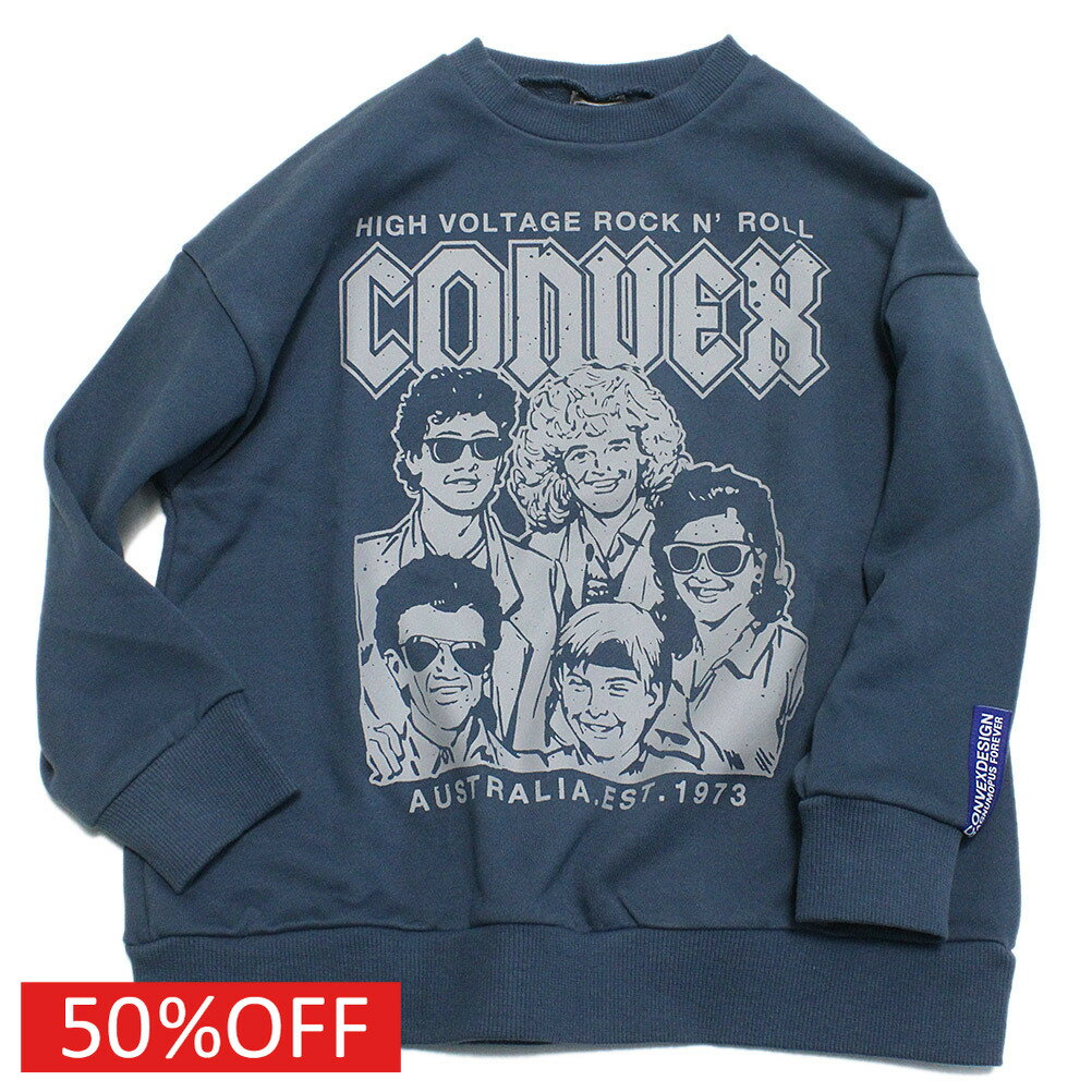 【コンベックス/CONVEX/子供服/ジュニア/キッズ】 セール 【50%OFF】 フェイクバンド/ BIGトレーナー コン(6)