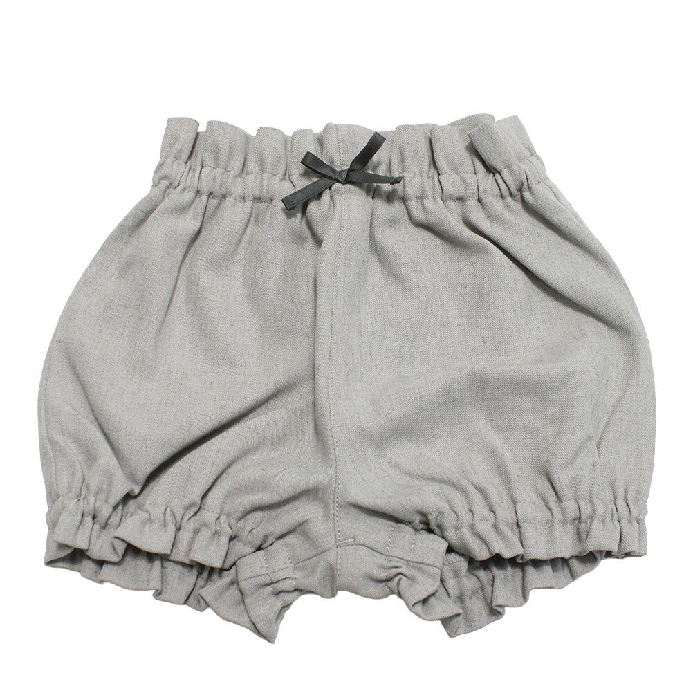 【マルーク/maarook/ベビー服/子供服/Wonder apartment】 杢ツイルbabyブルマ グレー(13)