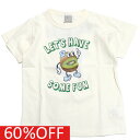 【子ども服/ジュニア/DILASH/子供服/ディラッシュ】 セール 【50%OFF】 あす楽 フルーツイラストTシャツ オフホワイト(OW)