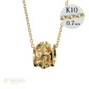 ハワイアンジュエリー ゴールド イエローゴールド バレル ネックレス プルメリア透かしバレル 14K K14イエローゴールド K10 10Kあずきチェーン太0....