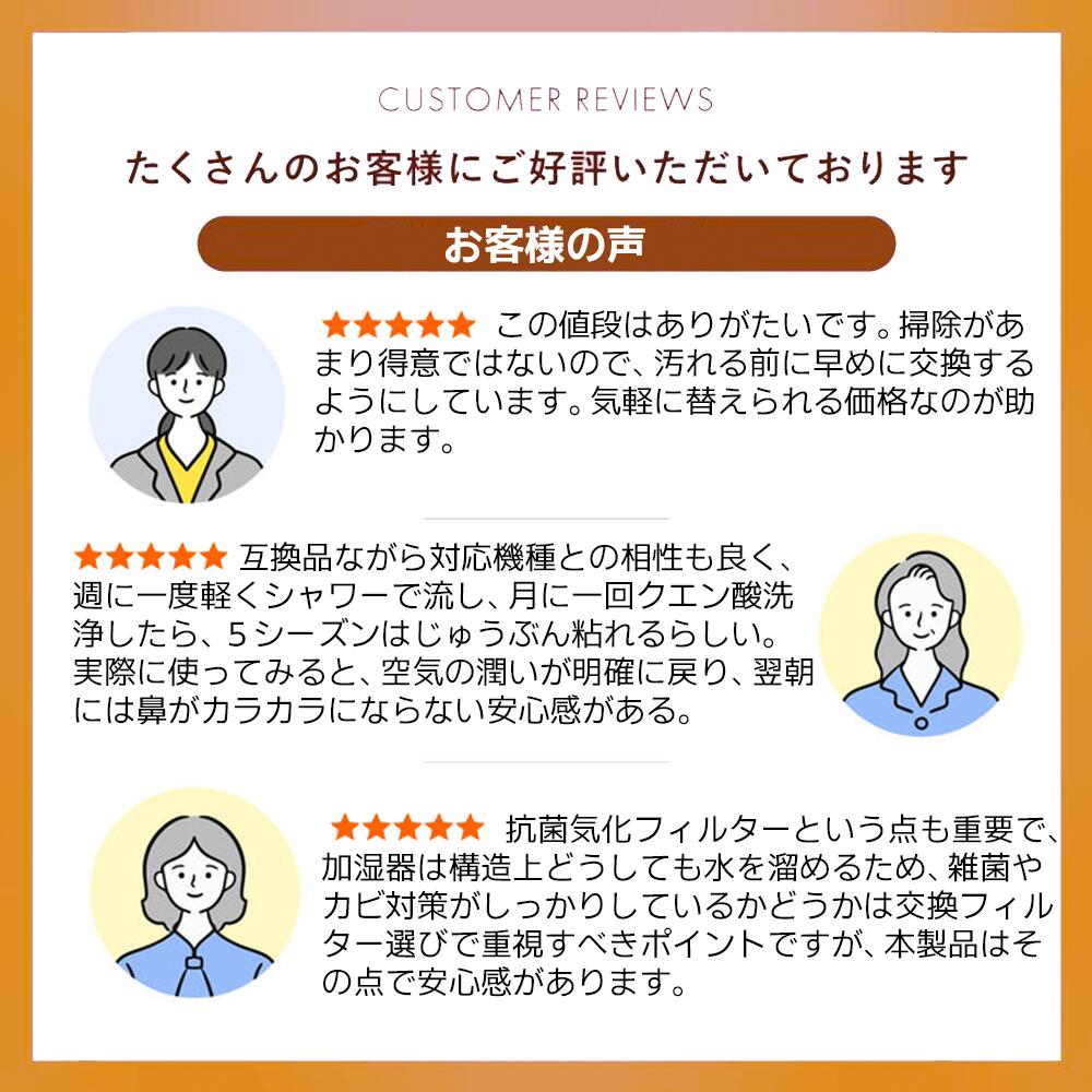 BAMBOOST公式ストアの♪楽天月間優良店連続受賞♪ H060522 ダイニチ加湿器用交換フィルター H060520互換 2個入 HD-LX1019 HD-LX1020 HD-LX1021 HD-LX1022 HD-LX1023 HD-LX1219 HD-LX1220 HD-LX1221 対応 赤紫 互換品｜アングル3
