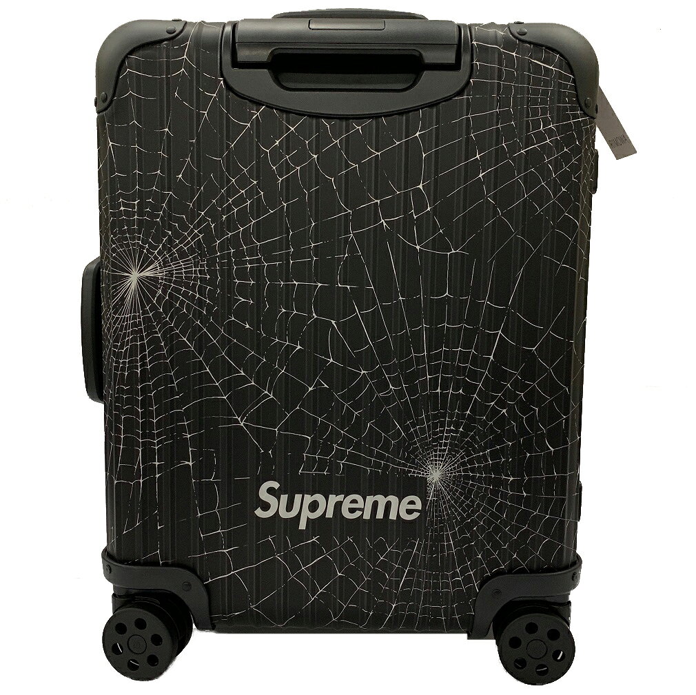 SUPREME×Rimowaシュプリーム リモワ19AW Cabin Plusキャビン プラス スーツケース キャリーバッグカラー/柄:ブラック/スパイダーサイズ:F 容量:49L【新古品】【19FW】【送料無料】【アルミ合金】【スパイダー】【クリスマス】【プレゼント】のサムネイル