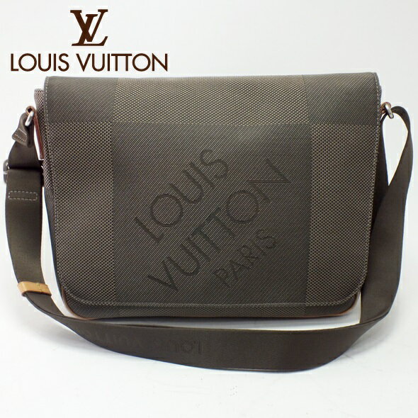 LOUIS VUITTON ルイヴィトンダミエ ジェアン ショルダーバッグプチ・メサジェ M93617美品 送料無料 【中古】