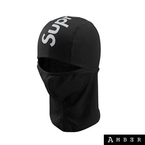 2016AWSupreme/シュプリームReflective Logo Balaclavaリフレクティブ バラクラバ目出し帽BLACK/ブラック【未使用】【新古品】【中古】
