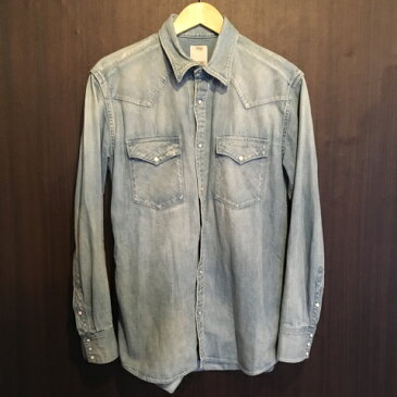 VISVIM ビズビムDENIM WESTERN SHIRTデニム ウエスタン シャツサイズ：3 INDIGO/インディゴ【中古】【送料無料】【1703】【0314】