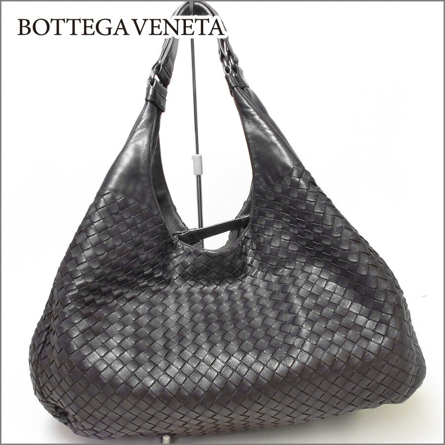 BOTTEGA VENETAボッテガヴェネタイントレチャート カンパーナ中古 ハンドバッグ 送料無料