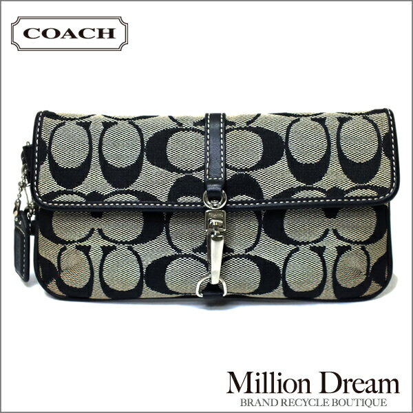 COACH コーチシグネチャー小物入れ中古