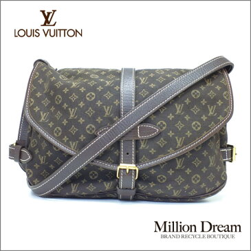 LOUIS VUITTON ルイヴィトンモノグラム ミニランソミュール M95227美品 送料無料 【中古】