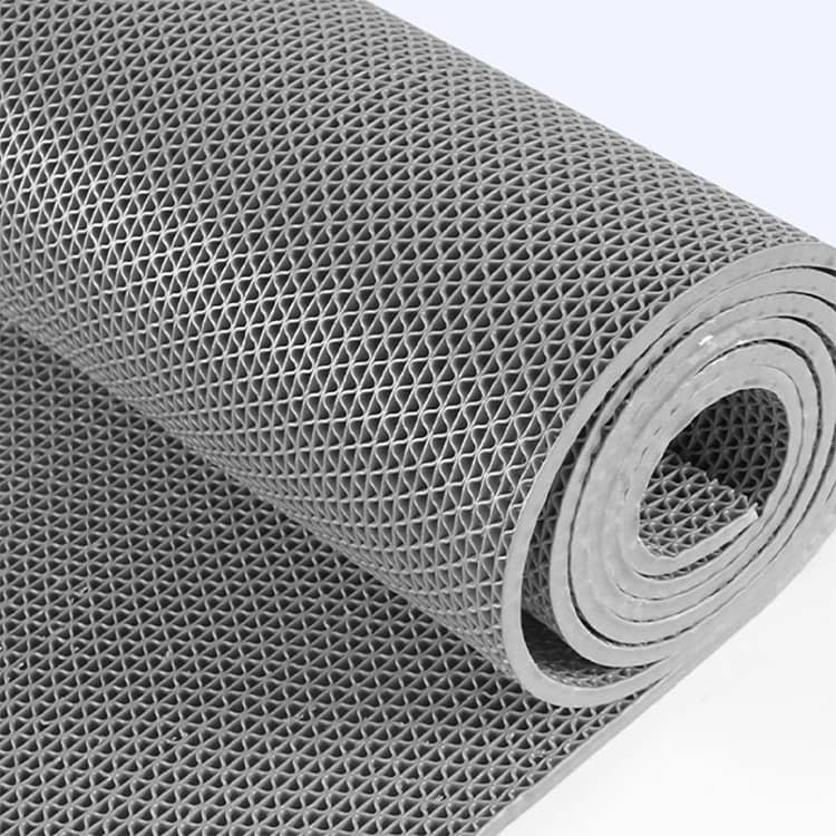 転倒防止 90×100cm PVC ゴムマット 玄関マット 滑り止めマット 施設 滑り止めマット 滑り止め 防止 水切り 階段 介護 屋内 浴室 お風呂 ベランダ プール スロープ マット 廊下 店舗 学校 駐車場 雪道 通路 ラバーマット [2]