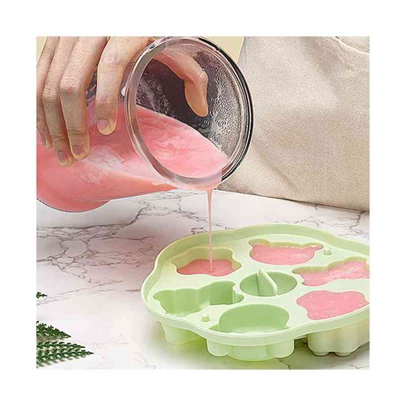 製氷皿 製氷機 氷型 製氷器 くま 肉球シリコン型 動物 アイスメーカー デコレーション おしゃれ かわいい シリコン アイス型 シリコンモールド 可愛い かわいい 送料無料