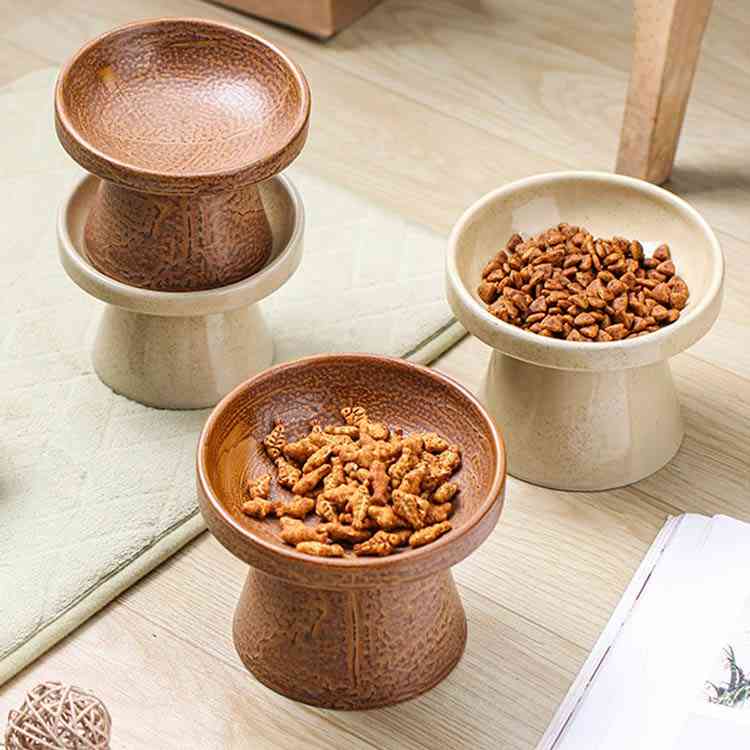 ペット食器台 スタンド 陶器 フードボウル 猫 ペット 殿堂 食器 お水入れ 猫ボウル 犬 容器 給水 給食器 皿 餌入れ ペット用食器 食べやすい 傾斜角度15 餌入れ 動物 食器台 ご飯 子猫 安定感 脚付 セラミック 水飲み ウォーターボウル 猫用 ねこ 滑り止め