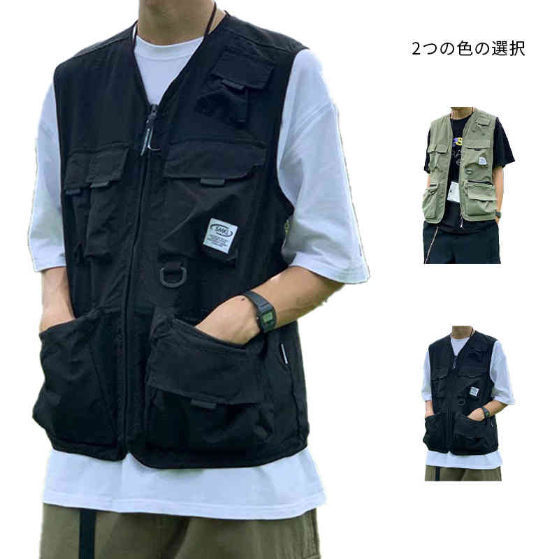 多機能ベスト ベスト アウトドア プレゼント 多機能 登山服 メンズ 春夏 軽量 通気 お釣り フィッシングベスト 撮影 山歩き ミリタリー 大きいサイズ キャンプベスト 作業着 ワーク服 作業服 父の日 お釣りベスト