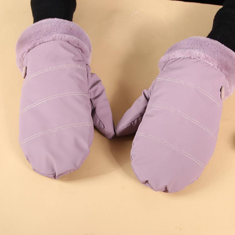 裏起毛 手袋 レディース 防風 ミトン 撥水 防水 防寒 保温 スノーボード グローブ 中綿入り 暖かい 柔らかい かわいい 自転車 通勤 通学 あったかグッズ