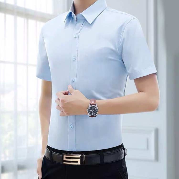 ボタンダウン オフィス トップス ワイシャツ 形態安定 シャツ ブラウス ビジネスシャツ メンズ 春シャツ 半袖 夏シャツ ビジネス 大きいサイズ Yシャツ 夏 シャツ カッターシャツ 新卒 営業 夏 テレワーク 父の日 ドレスシャツ シンプル 無地 春 カジュアル 制服