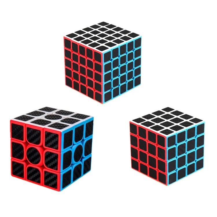 スピードキューブ 4×4 3点セット ピラミッド 三角形 2×2 3×3 5×5 競技用 知育玩具 パズル 脳トレ 立体パズル 子供 学生 誕生日 男の子 女の子 ギフト スムーズ 大人 贈り物 お祝い 3