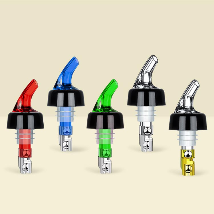 定量 ポアラー 45ml 測定ボトル ワイン 注入器 5個セット 30ml デキャンティング 定量ポーラー ウイスキー ポアラー カクテル作り コントロールキャップ 酒 ボトル キャップ バー用品 ワイングッズ 家飲み バー パーティー milly-trading-10004996 Hareruno サンプル画像2