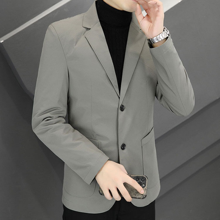 テーラードジャケット メンズ ダウンジャケット スーツ アウター 防寒着 保温 暖か 紳士 ビジネス カジュアル 通勤 秋服 秋 冬 冬服 中綿入り袖 おしゃれ シンプル ブラック グレー M L XL 2XL 3XL 4XL 5XL 6XL 7XL