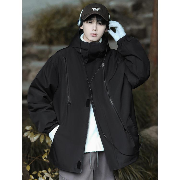 防水 マウンテンパーカー メンズ ジップアップ パーカー ジャンパー ウィンドブレーカー フード付き ジャケット マウンテンジャケット アウトドア ライトアウター おしゃれ 防風 M L XL 2XL 3XL