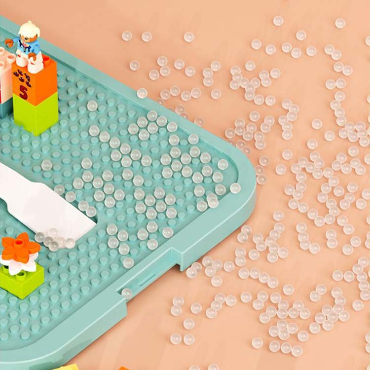 ブロック 収納ボックス ブロック 収納 ケース おもちゃ 収納 ブロック収納ケース 2段 おもちゃ箱 仕切り 持ち手付き キッズ お片付け 展示台 蓋付き おしゃれ 小物入れ 子供 クリア 見せる ギフト 持ち運びやすい 誕生日 プレゼント お祝い [2]