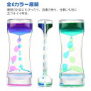 【2個セット】オイル時計 リキッドモーション 液体タイマー 水時計 贈り物 液体オイル オイルタイマー 置き物 かわいい 置物 癒し ストレス解消グッズ 液体モ...