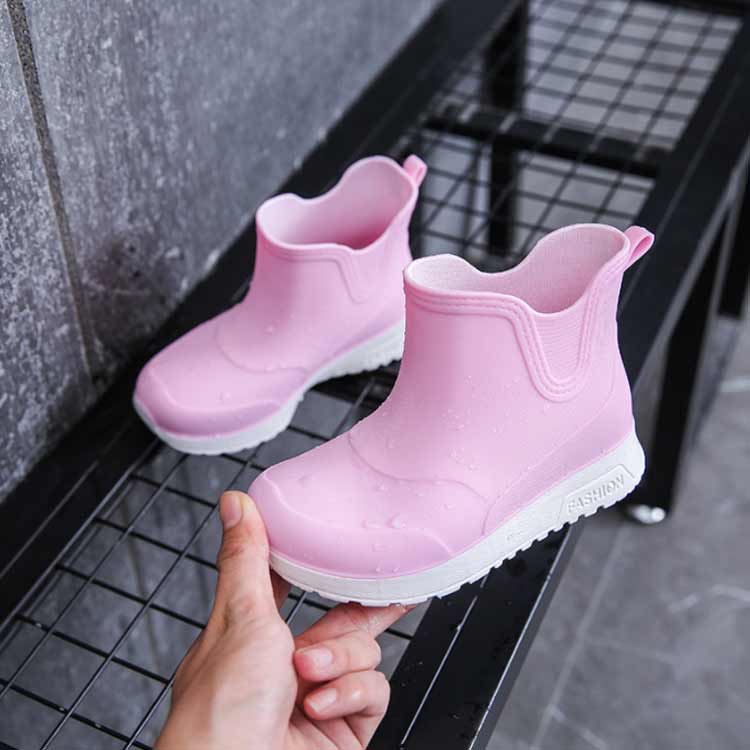 レインブーツ 子供 ショート丈 男の子 女の子 雨靴 レインシューズ キッズ スニー...