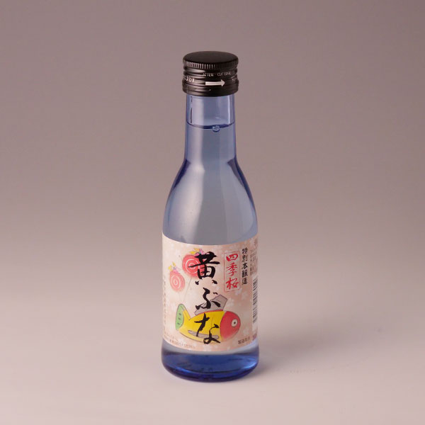 楽天健康美食計画四季桜 特別本醸造 黄ぶな アロマぼとる 180ml【しきさくら/父の日/誕生日/お祝い/ギフト/通販/】