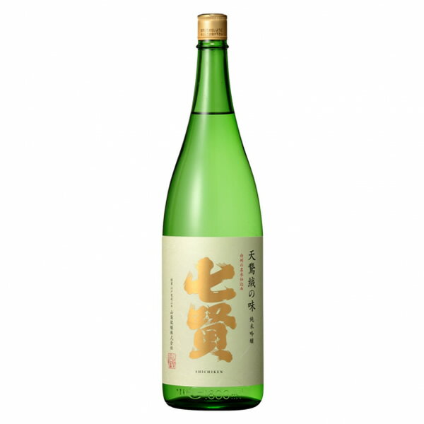 産地：山梨県 容量：1800ml 製造者：山梨銘醸 原材料：夢山水 精米歩合：57％ アルコール度数：15度 キレの良い果実味と軽快な酸味を持った七賢の定番酒。