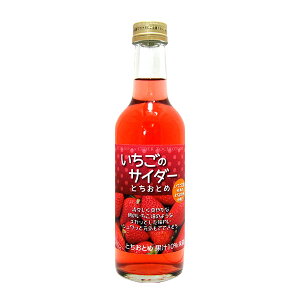 いちごのサイダー とちおとめ 300ml【熱中症対策/とちぎのサイダー/栃木県】[TY-JC-K][T8]