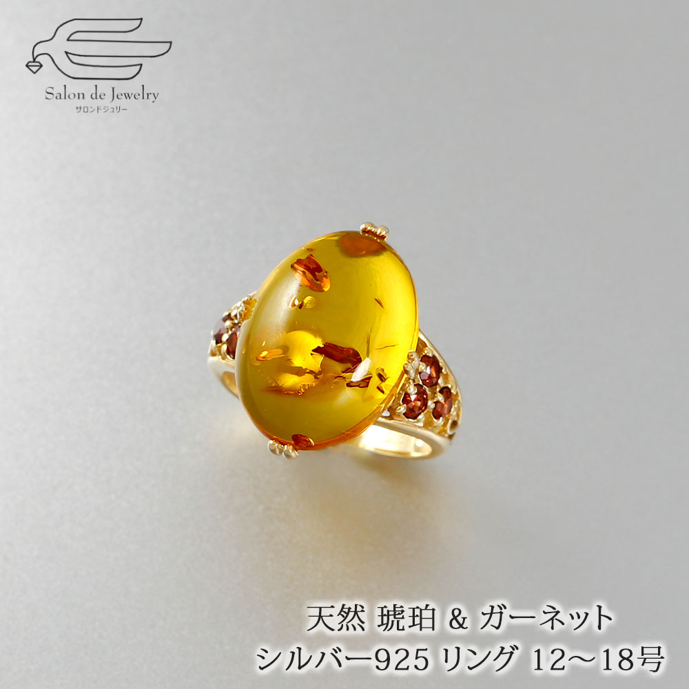 ＼クーポン利用で15％OFF+エントリーでP4倍！20日（金）限定／シルバー925 天然 琥珀 & 