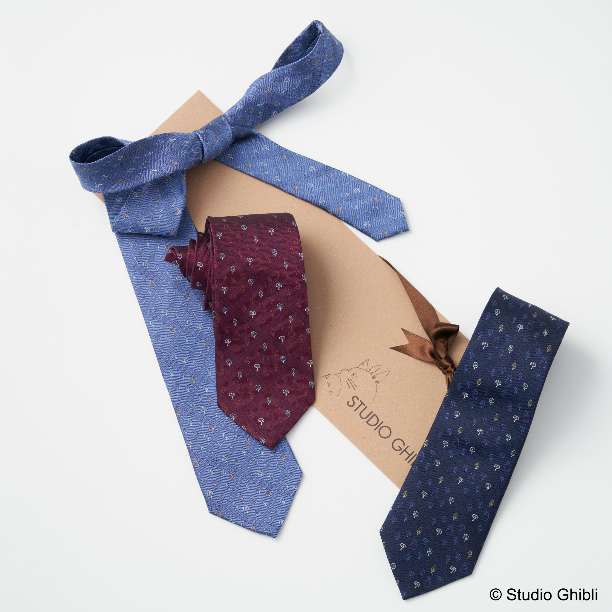 【スタジオジブリ】 正規ライセンス商品 となりのトトロ ネクタイ メンズ シルク100％ 日本製 キャラク..
