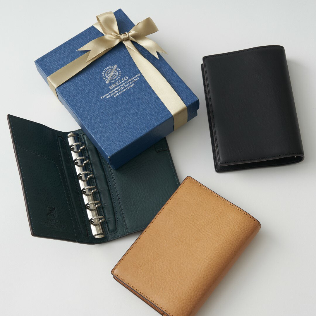 【手帳】BRELIO ATLANTIC LABEL｜PERSONAL ORGANIZER 15mm MINERVA BOX
