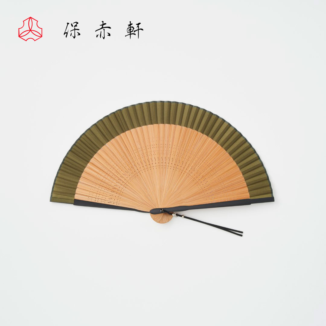 Rakuten - 【扇子】 保赤軒 【スリム】 日本企画 桐箱 扇子袋セット 紳士高級扇子 縁起物 ショート コンパクト プレゼント 男性 女性 ギフト 父の日 母の日 誕生日 昇進祝い 暑さ対策 クール ビジネス HOSEKKEN