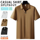 【期間限定4590円→3390円】プルオーバー シャツ メンズ トップス カジュアルシャツ Vネック 接触冷感 半袖シャツ プルオーバーシャツ ポロシャツ ゴル...
