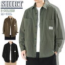 【期間限定4960円→3760円】カジュアルシャツ メンズ 長袖シャツ ミリタリーシャツ ワークシャツ カジュアルシャツ 無地シャツ シャツジャケット アーミー...