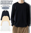 【期間限定3290円→2090円】カジュアルシャツ メンズ 長袖シャツ 綿シャツ おしゃれ ゴルフウェア Tシャツ カットソー 長袖 無地tシャツ ゴルフウェア...