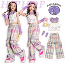 ★期間限定タイムセール★キッズ ダンス衣装 女の子 ジャズダンス タンクトップ ダンスウェア ヒップホップ チアリーディング ゆったり ストリート 韓国k-po...