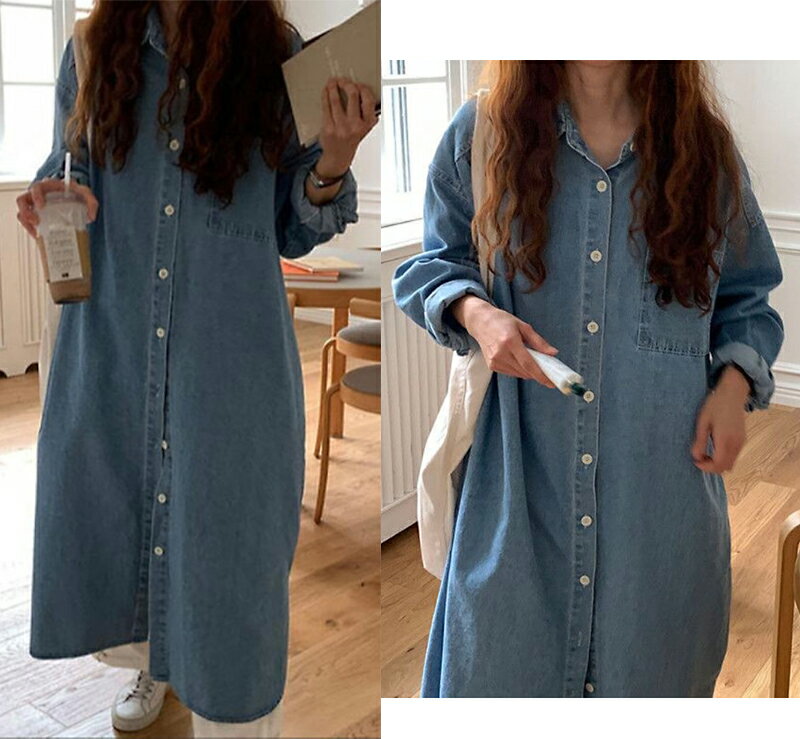 シャツワンピース 長袖 ロング レディース ワンピース シャツ チュニック シャツワンピ 夏春秋 30代 40代 50代 カジュアル 大きいサイズ きれいめ 上品 シーズンレスで活用 脚長効果も抜群 通勤 おしゃれ ゆったり カジュアル 無地
