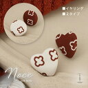 秋冬のおしゃれに レトロ イヤリング 選べる2種類 noce アクセサリー レディース 人気 誕生日 プレゼント ギフト 女性 彼女 妻 女友達 妻 ママ友 バ...