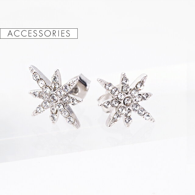 ピアス＆イヤリング：スターダストピアス＆イヤリング ニッケルフリー ◆ac01071